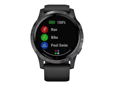 Garmin Vívoactive 4 Black Sport Watch With Band Black Best Deals And Price History At