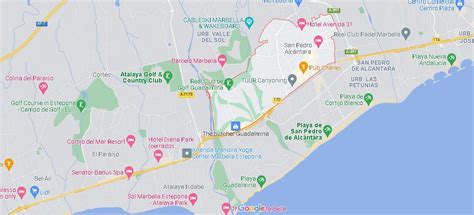 Dónde está San Pedro de Alcántara Mapa San Pedro de Alcántara