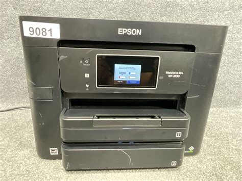 Epson Workforce Pro Wf Wireless All In One Printer Ebay