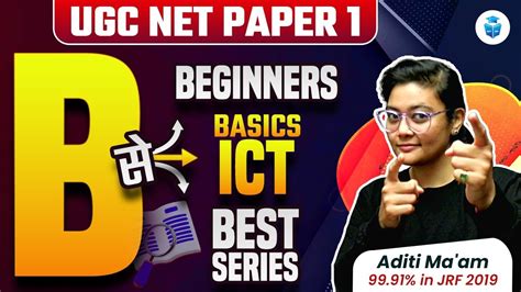 UGC NET Paper 1 ICT Basics Of ICT By Aditi Mam UGC NET June 2024