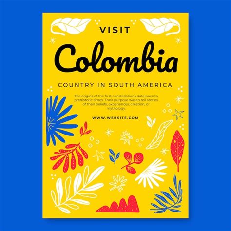 Colombia poster Vectors & Illustrations for Free Download | Freepik