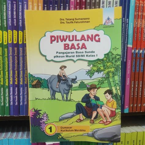 Jual PIWULANG BASA KELAS 1 SD KURIKULUM MERDEKA BUKU BASA SUNDA