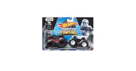 Hot Wheels Monster Trucks Demolition Doubles Star Wars Darth Vader Vs Stormtrooper Hlt