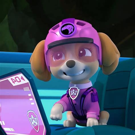 Skye Paw Patrol Coloring Page