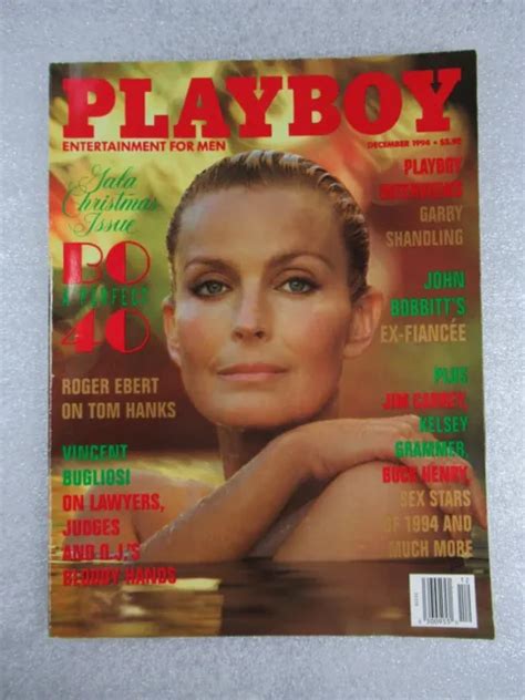 Vintage Playboy Magazine December Bo Derek Elisa Bridges