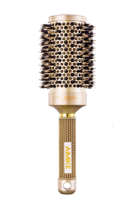 Baasha Extra Large Round Brush Inch Hair Brush With Boar Bristle Dry