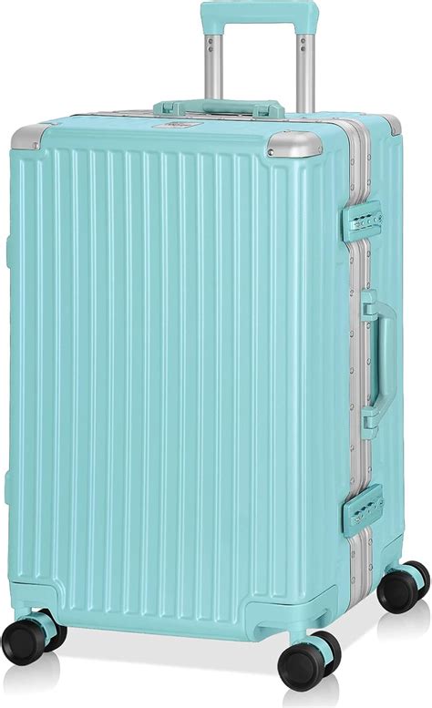 Amazon AnyZip Luggage Aluminium Frame Suitcase PC ABS Hard Shell