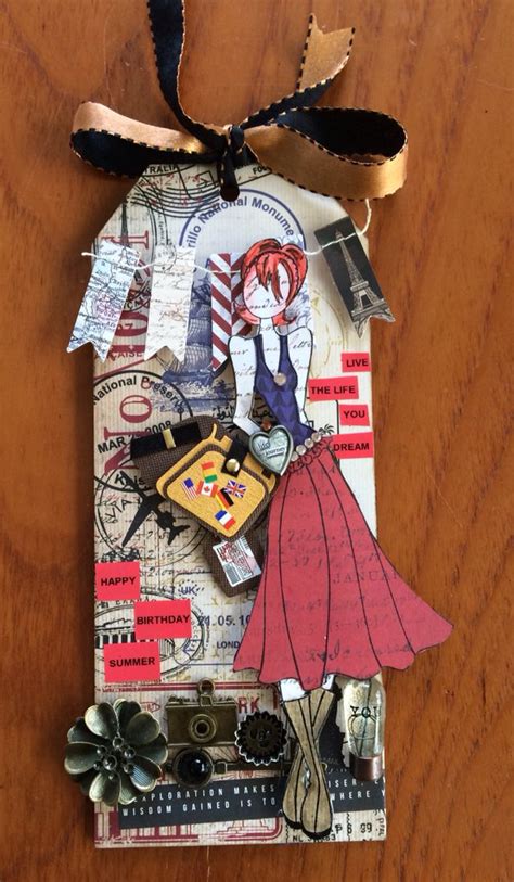 Doll Stamp Using Megan Stamp Prima Paper Dolls