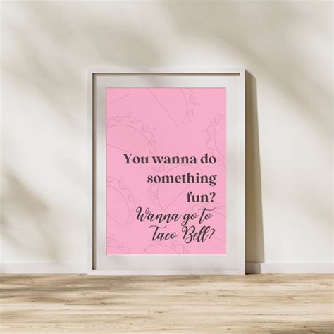 Mean Girls Taco Bell - Etsy