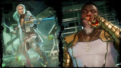 Fujin V Jax Briggs Dialogues Mortal Kombat 11 Youtube