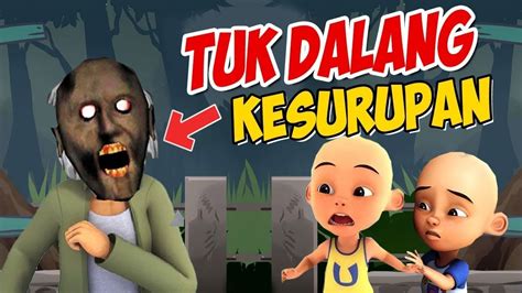 Atok Dalang Kesurupan Nenek Granny Upin Ipin Kaget Gta Lucu Youtube