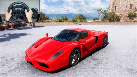 Ferrari Enzo Forza Horizon Steering Wheel Shifter K Gameplay