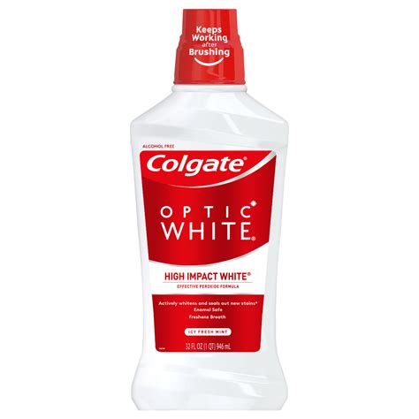 Walmart Colgate Optic White Mouthwash 32 Oz Only 188 Become A