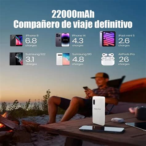 Power Bank Pila Bateria Portatil Mah Carga Rapida Hora En Venta