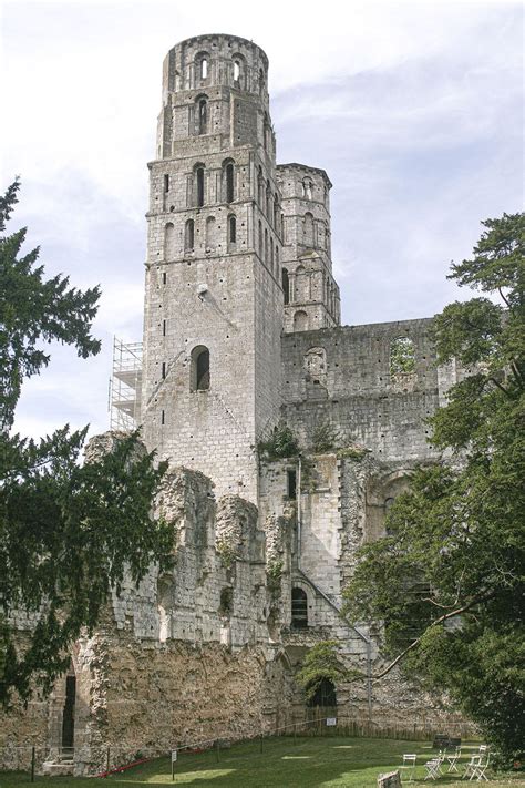 Abbey of Jumieges ruin Jumièges Normandie France OC 960x1440