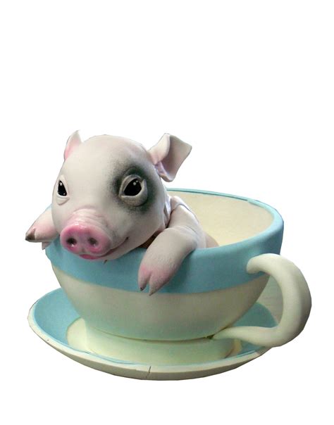 Tea Cup Pig Cake Cakecentral