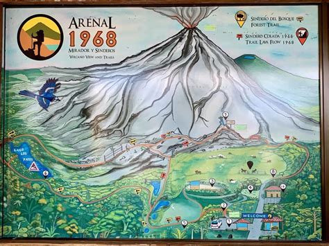 The Stunning Arenal 1968 Trail Volcano View And Lava Trails TripTins