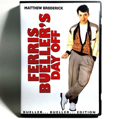 Ferris Buellers Day Off Dvd 1986 Widescreen Bueller Ed Matthew Broderick Dvds And Blu Ray