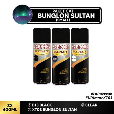 Jual Paket Cat Bunglon Sultan Small Sapporo Ultimate Cat Spray