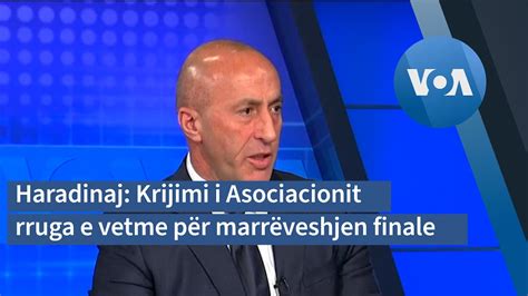 Haradinaj Krijimi I Asociacionit Rruga E Vetme P R Marr Veshjen