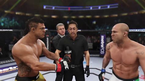 Vitor Belfort Vs Wanderlei Silva Ea Sports Ufc Cpu Vs Cpu Youtube