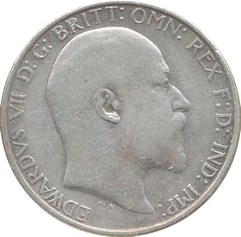 Grande Bretagne Florin Shilling Edward Vii Tb Gon Alves