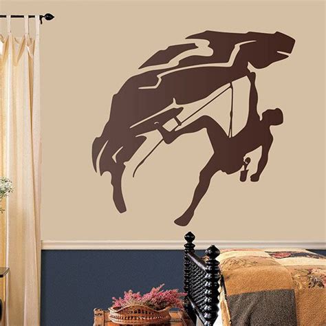 Wall Sticker Rock Climbing MuralDecal