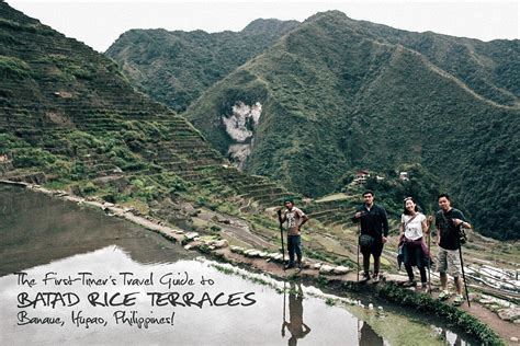 The First Timers Travel Guide To Batad Rice Terraces Banaue Ifugao