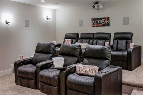 Finished Basement Home Theater Ideas and Construction Design Tips ...