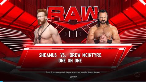 Sheamus Vs Drew Mcintyre Wwe 2k24 Youtube