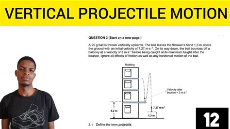 VERTICAL PROJECTILE MOTION VPM EP 01 EXAM PRACTICE Part 1 GR12