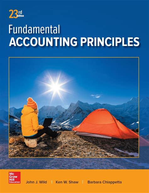 Fundamental Accounting Principles 23rd 23e Pdf Ebook Download