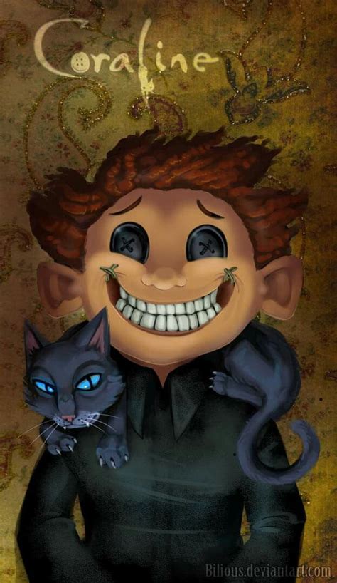 I Like How Do Deviant The Cat Looks Coraline Art Coraline Movie