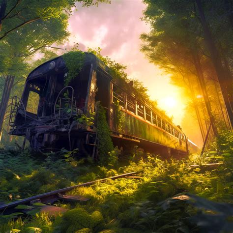 Abandoned train car 5/6 by WorkswithAI on DeviantArt