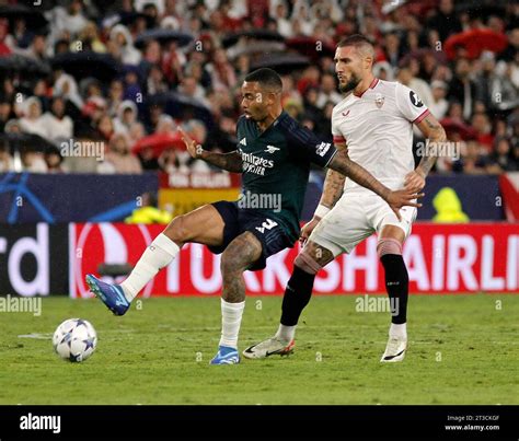 Sevilla Spanien Oktober Uefa Champions League Fu Ball Spiel