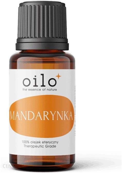 Oilo Organic Oils Olejek Mandarynkowy Bio Ml Z Mandarynki Mandarynka