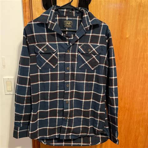 Jachs Heritage Flannel Shirt Chest Measures About Depop