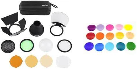 Amazon Godox Ak R Accessories Kit With Godox V C Filters Kit