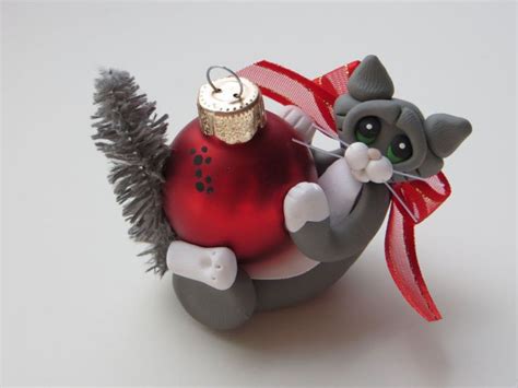 Новогодние игрушки из полимерной глины | 34 фото и видео | Polymer