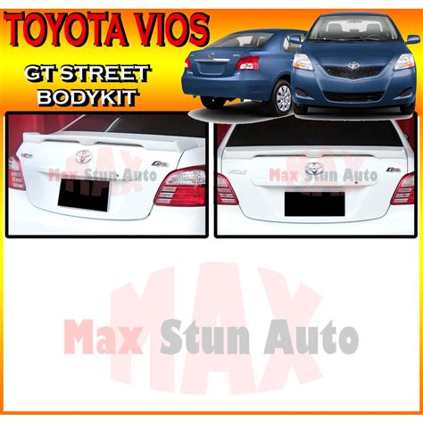 TOYOTA VIOS NCP93 2007 2013 GT STREET STYLE FULLSET BODYKIT GT STREET