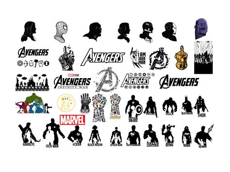 Super Hero Svg Avengers Svg Spiderman Svg Hero Bundle Svg Etsy