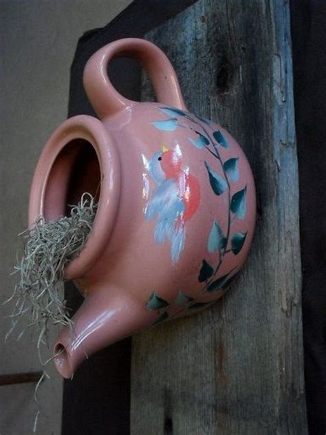 Genius Ideas Of Teapot Birdhouse To Improve In Outdoor House