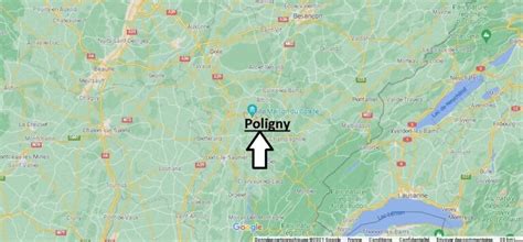 O Se Trouve Poligny Carte Poligny O Se Trouve