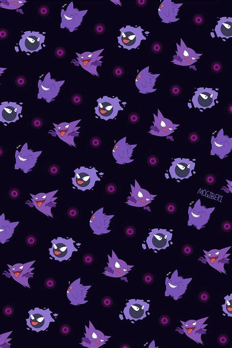 Background Gengar Wallpaper Discover more Anime, Character, Cute ...