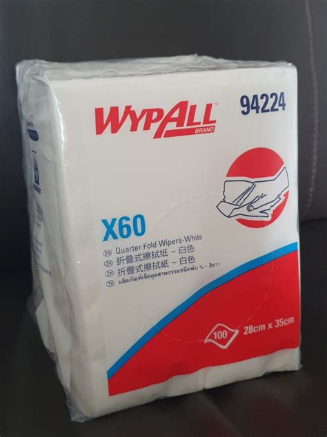 WypAll X60 Quarter Fold Wipers 94224 Everything Else On Carousell