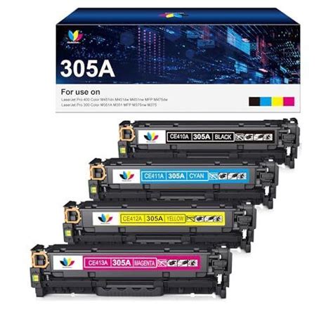 305a Toner Cartridge Replacement For Hp 305x 305a Ce410a Ce410x For Laserje Ebay