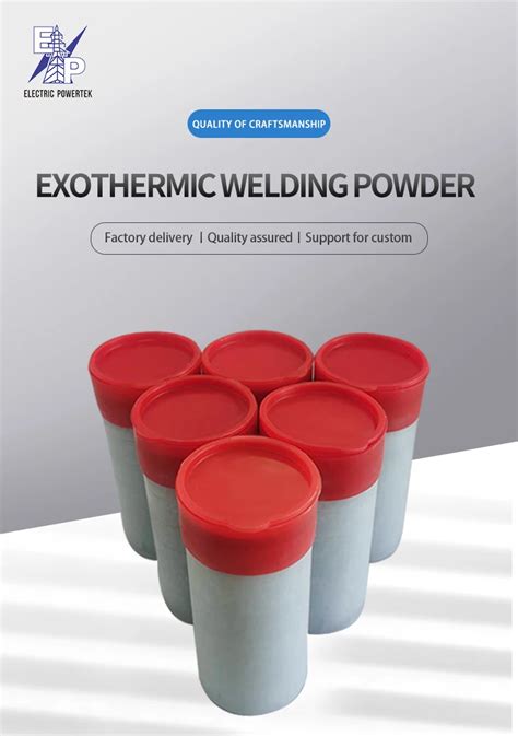 Industrial Field Metal Hot Melt Powder Thermit Powder Welding Materials