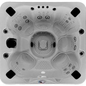 Lifesmart Palmetto Person Jet V Acrylic Hot Tub With Lounge Seating The