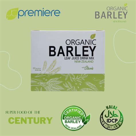 Organic Barley Leaf Juice Drink Mix Powder Sachet Box Lazada Ph