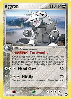 Aggron Ex Power Keepers Tcg Card Database